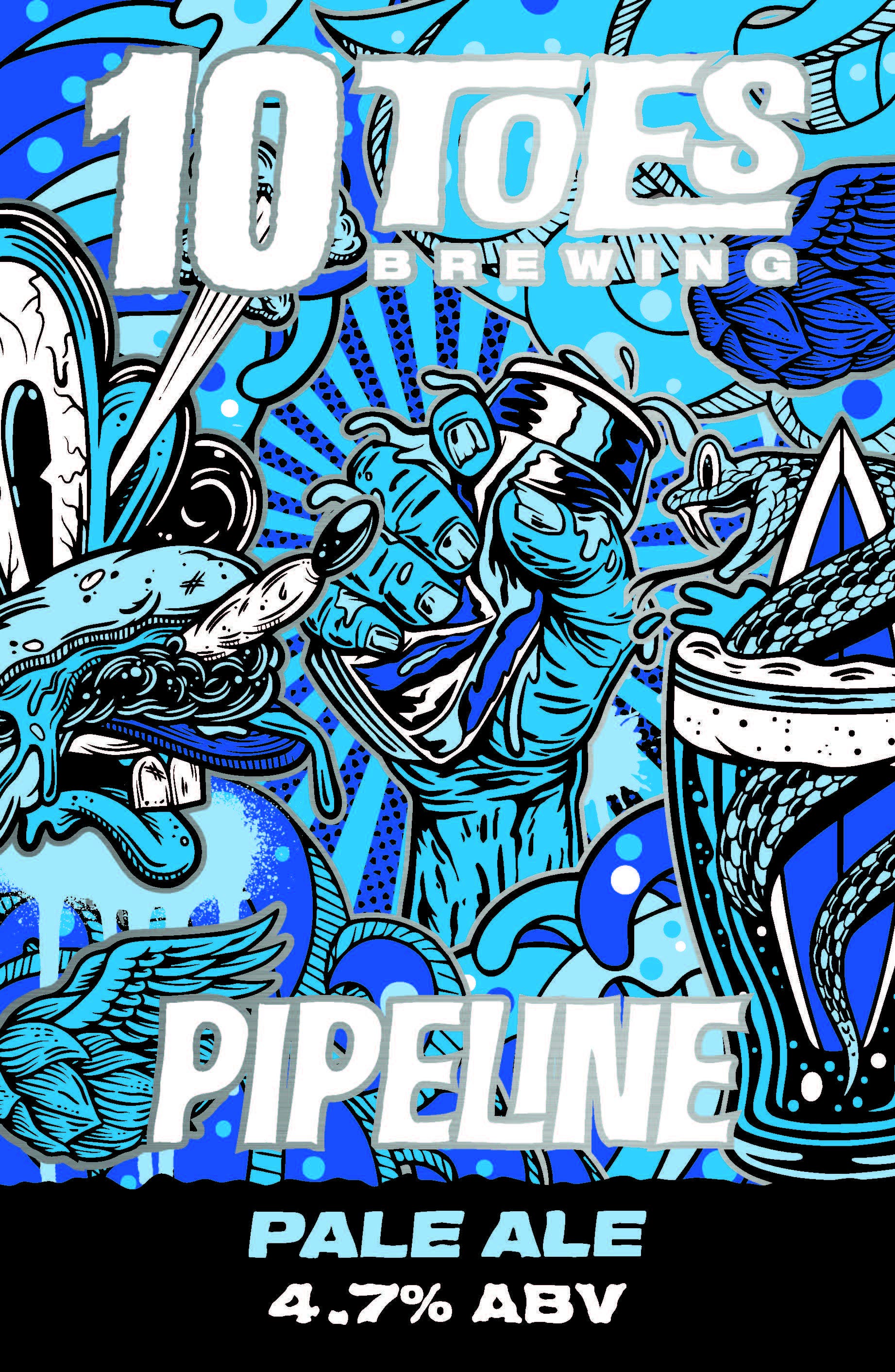 10 Toes Pipeline Pale Ale 50lt
