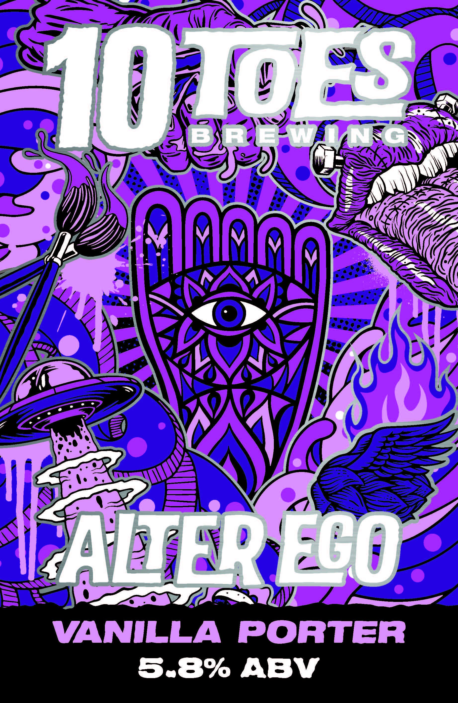 10 Toes Alter Ego Vanilla Porter 50lt