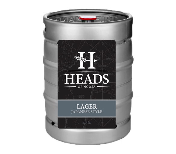 Heads Of Noosa Japanese Lager 50lt