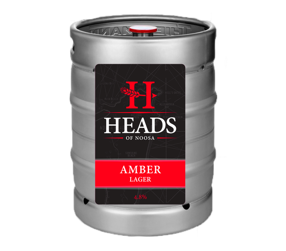 Heads Of Noosa Amber Lager 50lt