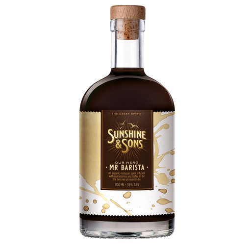 Sunshine and Sons Mr Barista Coffee & Macadamia Liqueur 700ml
