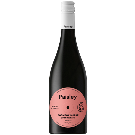 Paisley Mixed By DJ Deadly Boombox Shiraz 750ml