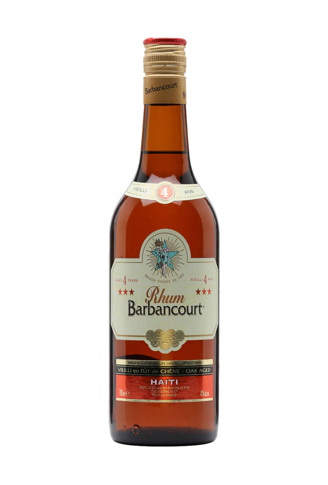 Rhum Barbancourt Haiti 4 Year Old Rum 700ml