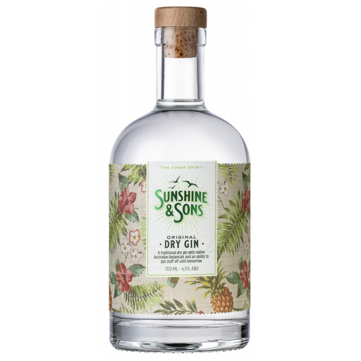 Sunshine and Sons Original Dry Gin 700ml