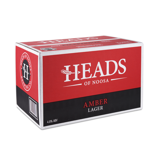Heads Of Noosa Amber Lager 330ml