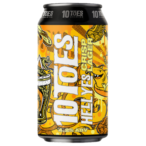 10 Toes Hell Yes Lager 375ml