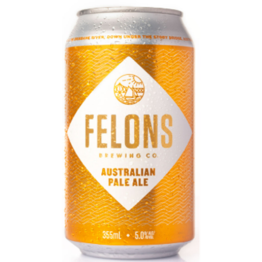 Felons Brewing Co Australian Pale Ale 355ml