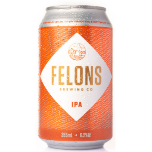Felons Brewing Co IPA 355ml
