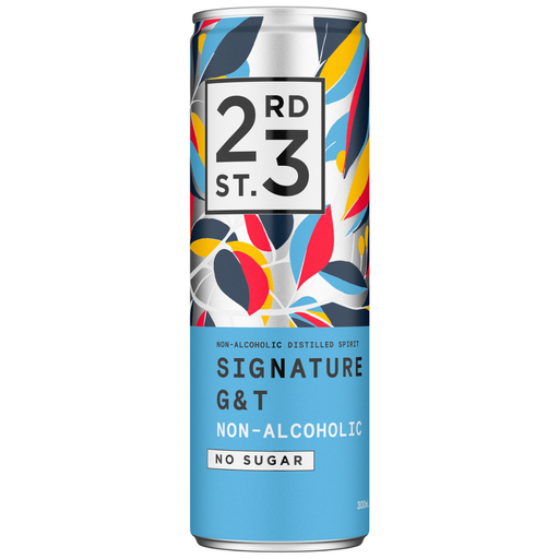 23rd Street Non Alcoholic Signature Gin & Tonic 300ml