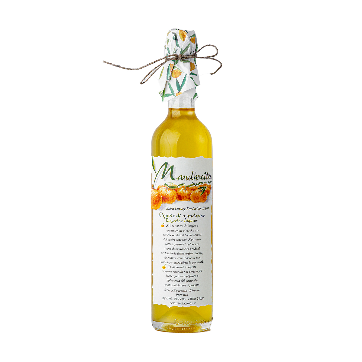 Limonio Mandaretto Mandarin Italian Liqueur 500ml