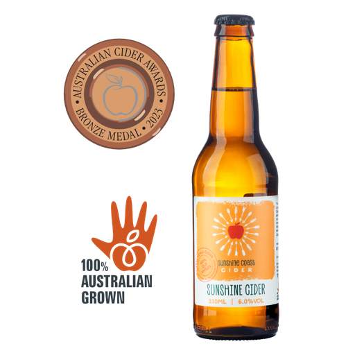 Sunshine Coast Cider Sunshine Apple Cider Off-dry 330ml