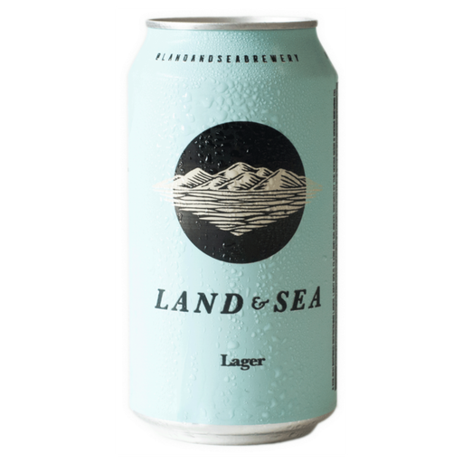 Land & Sea Lager Beer 375ml