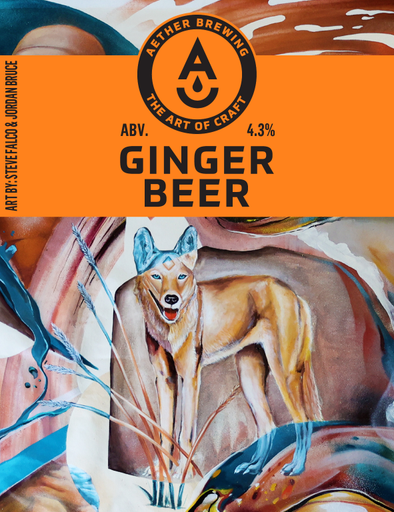 Aether Brewing Ginger Beerd 50lt