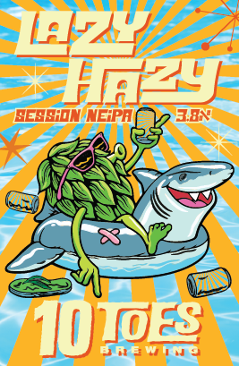 10 Toes Lazy Hazy Session Neipa 50lt