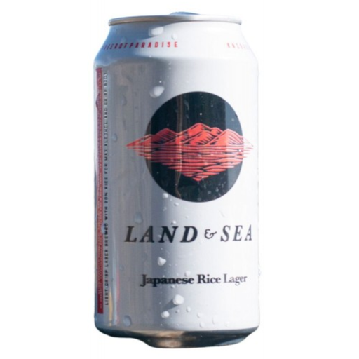 Land & Sea Japanese Rice Lager Beer 375ml