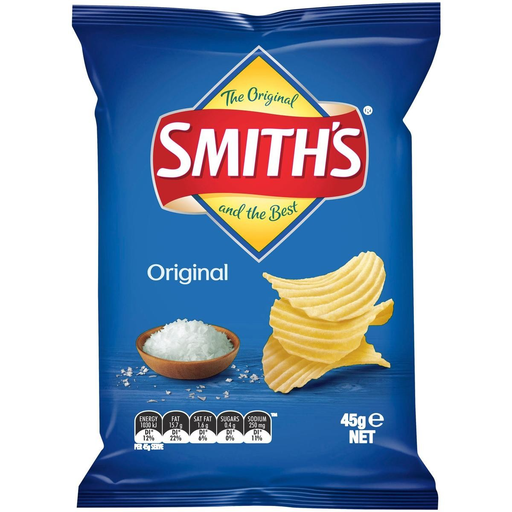 Smiths Chips Crinkle Cut Original 45gm