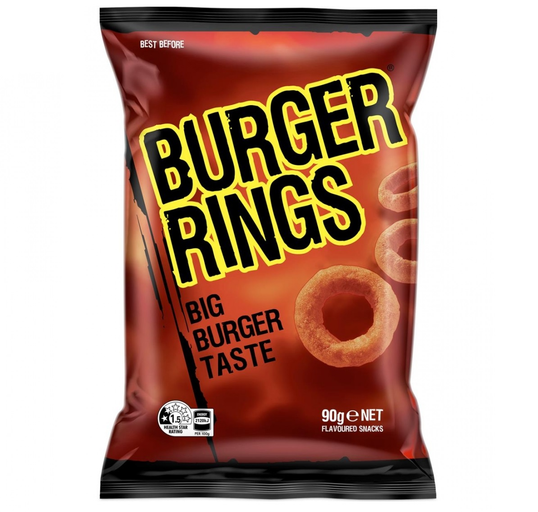 Burger Rings Chips 90gm