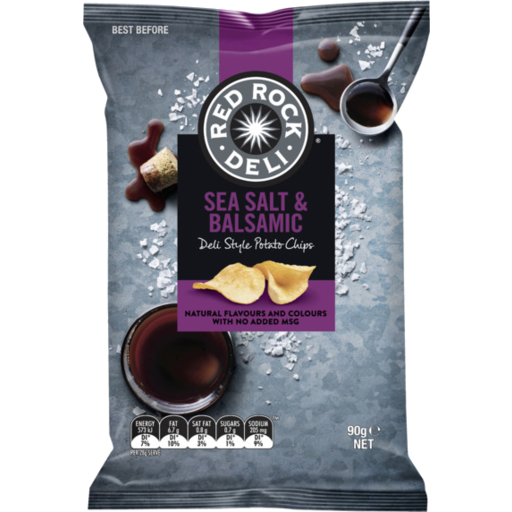 Red Rock Deli Chips Sea Salt & Balsamic 90gm