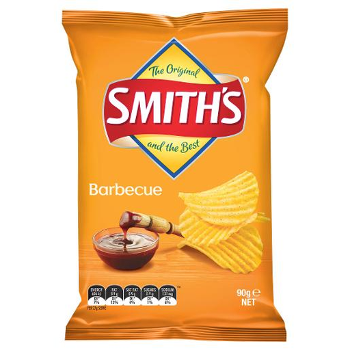 Smiths Chips Crinkle Cut Bbq 90gm