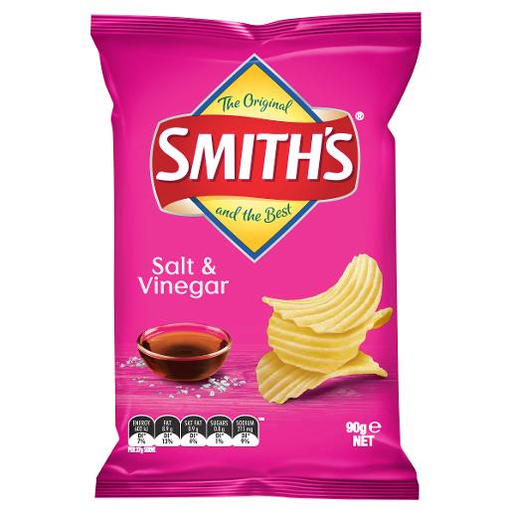 Smiths Chips Crinkle Cut Salt & Vinegar 90gm