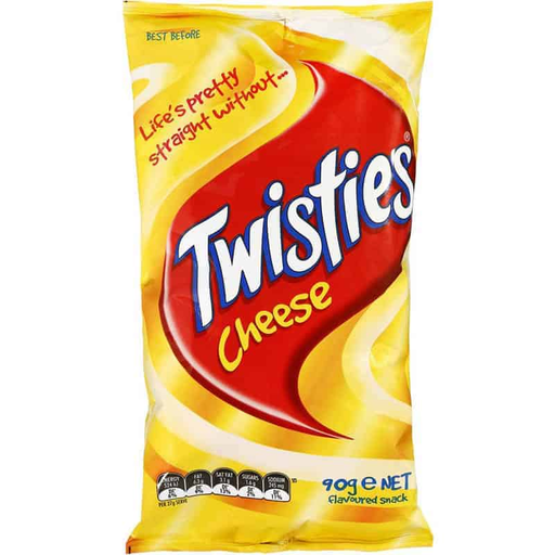Twisties Chips Cheese 90gm