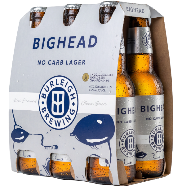 Burleigh Bighead No Carb Lager 330ml