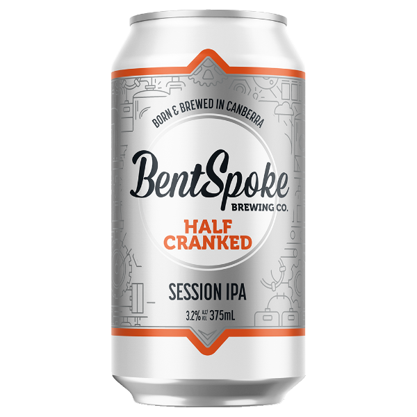 Bentspoke Half Cranked Mid IPA 375ml