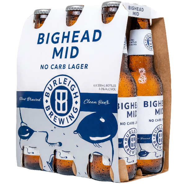 Burleigh Bighead Mid Stubbies 330ml
