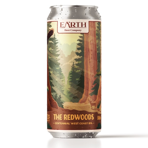 Earth Beer Company The Redwoods Centennial WC IPA 500ml