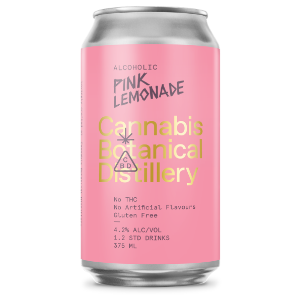 Cannabis Botanical Distillery Pink Lemonade 375ml