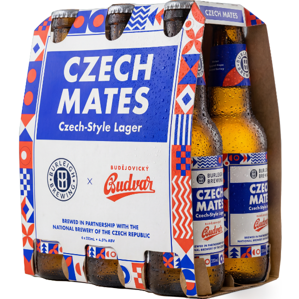 Burleigh Czech Mates Lager 330ml