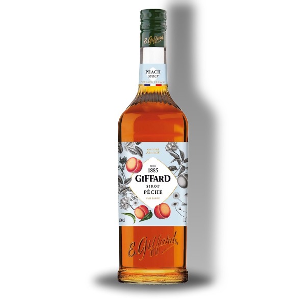 Giffard Peach Syrup 1Lt