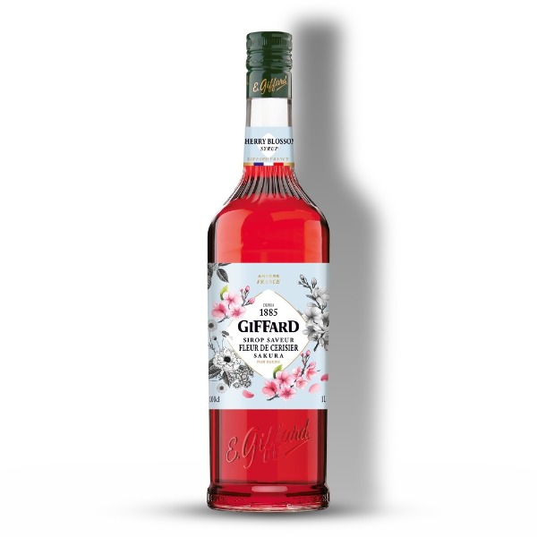 Giffard Cherry Blossom Sakura Syrup 1Lt