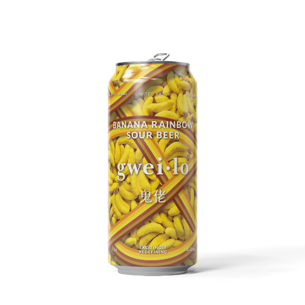 Gweilo Banana Rainbow Sour 440ml