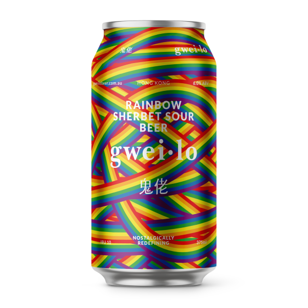 Gweilo Rainbow Sherbet Sour 375ml