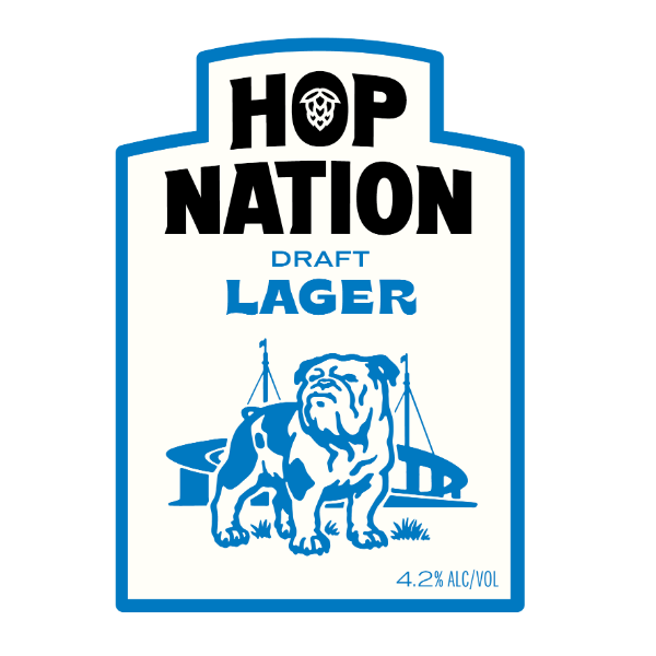 Hop Nation Hop Nation Draft Lager 4.2% 50lt