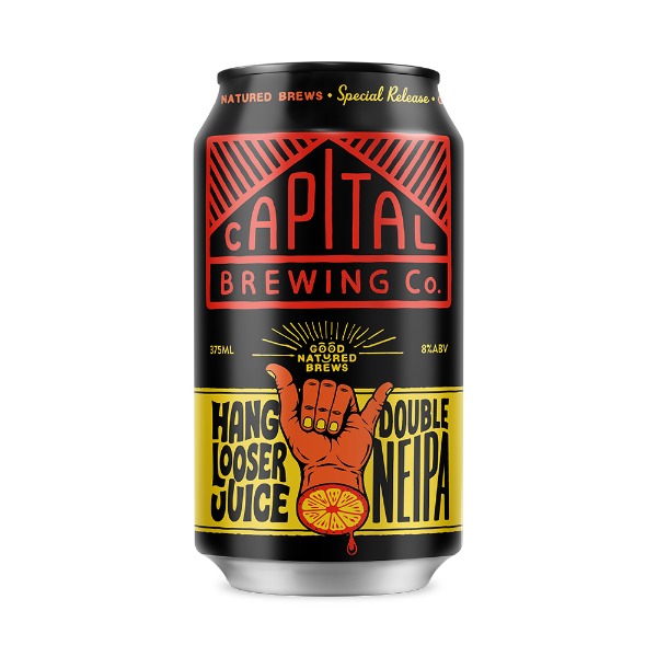 Capital Brewing Co Hang Looser Juice Double NEIPA 375ml