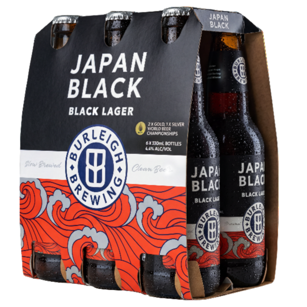 Burleigh Japan Black Lager 330ml