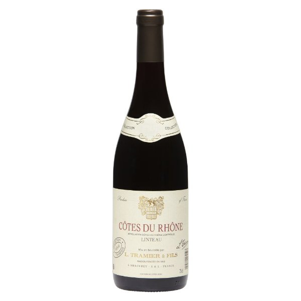 Tramier & Fils Linteau Red, AOP Cotes du Rhone, 750ML