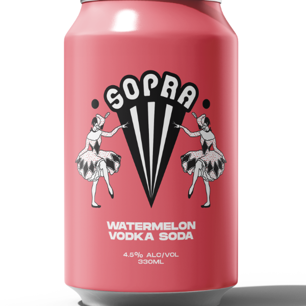 Sopra Watermelon Vodka Soda 330ml