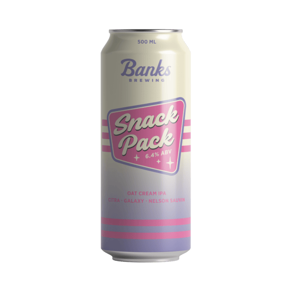 Banks Brewing Snack Pack Citra, Nelson & Galaxy Oat Cream IPA 50